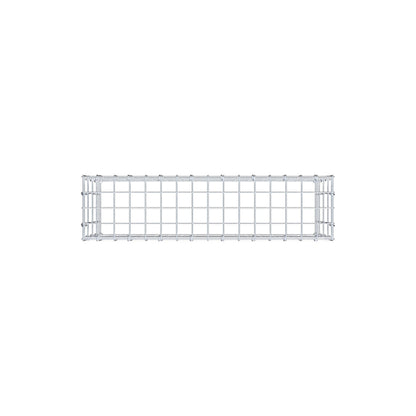 Toegevoegde pool type 3 80 cm x 40 cm x 20 cm (L x H x D), maaswijdte 5 cm x 10 cm, C-ring