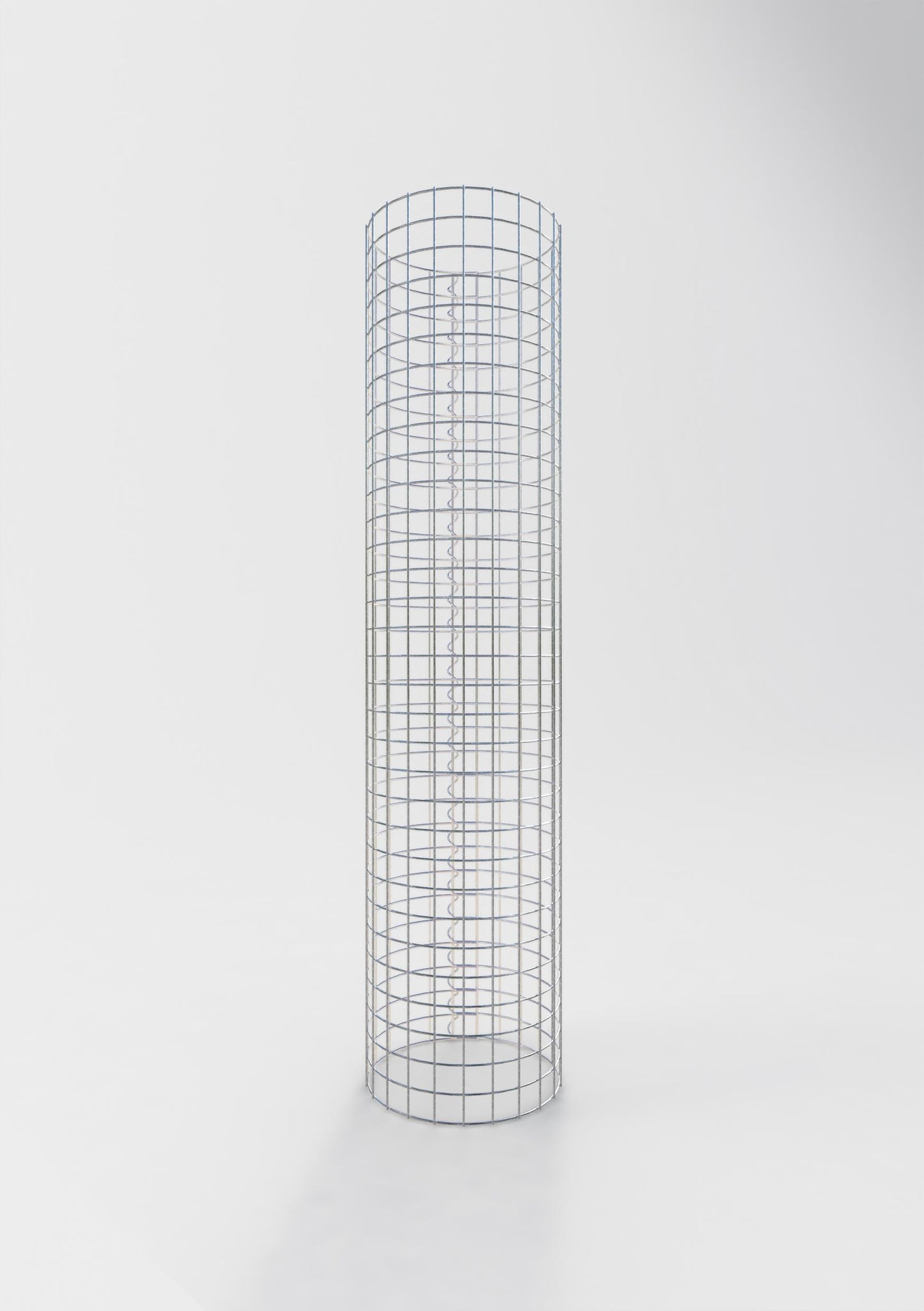 Gabionsøjle ca. 37 cm diameter, 160 cm højde, maskestørrelse 5 cm x 5 cm